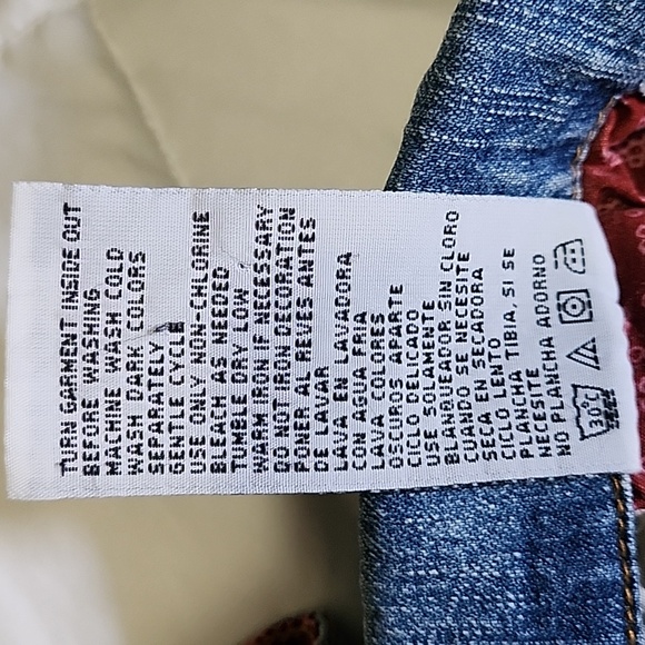 little girls denim jacket - Picture 4 of 8